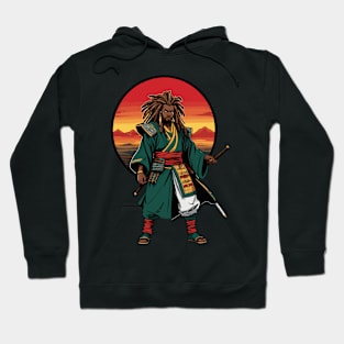 Yasuke: African Samurai Sunset Hoodie